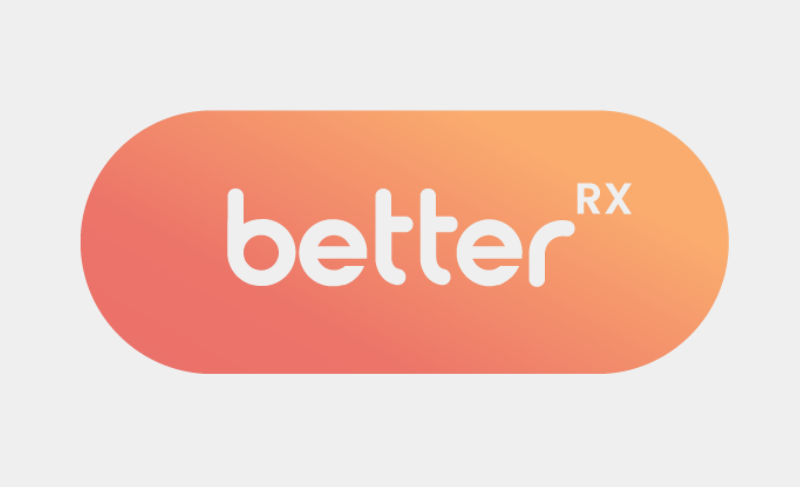 BetterRx logo - partnership with Hospi Corp BetterRx Logo